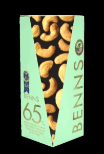Benns 65% 烤腰果黑巧克力 / 單顆包裝