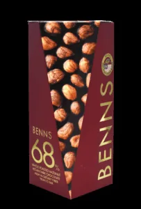 Benns 68% 烤榛果黑巧克力 / 單顆包裝